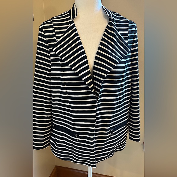 GNW Jackets & Blazers - Like new condition striped blazer with empire neckline